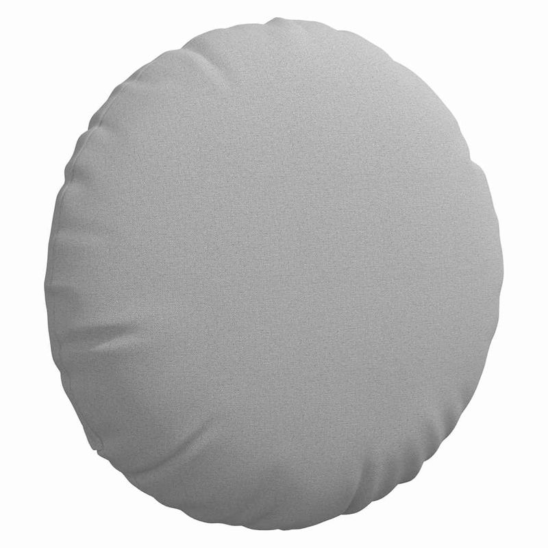 Casa si Gradina - Textile si covoare - Perne si pilote - Perne decorative - Perne de Sezut 2 pcs Gri nori Ø80 x 29 cm tesatura - Infinity.ro