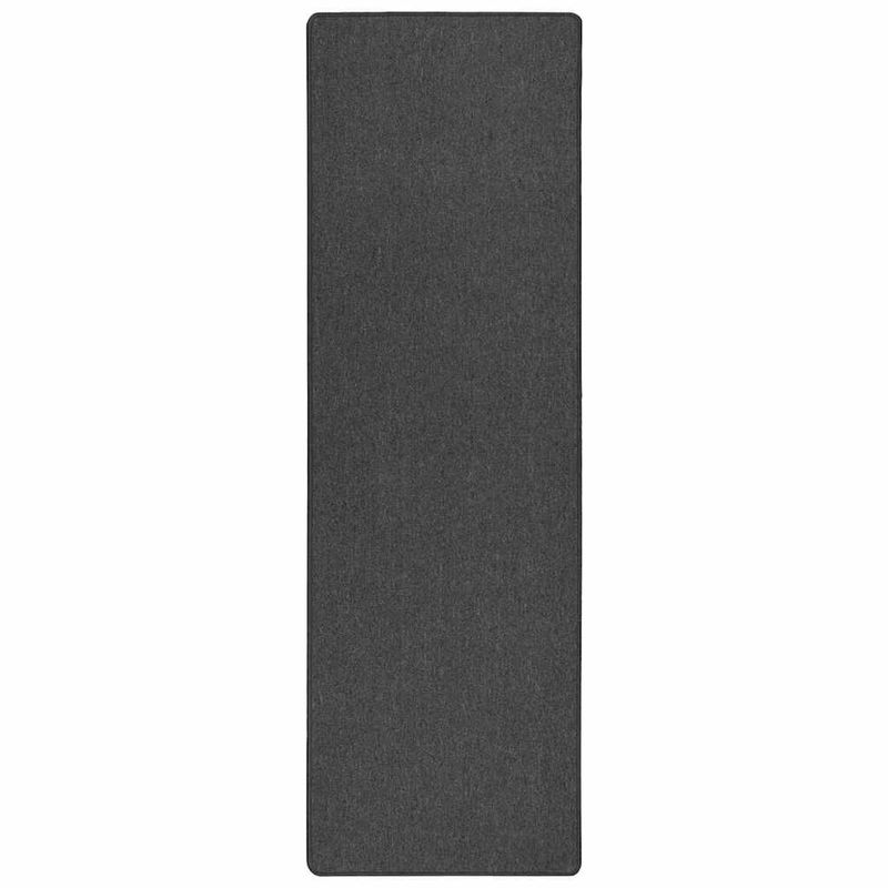 Casa si Gradina - Textile si covoare - Covoare - Covoare casa - Runner din covor Gri inchis 80 x 500 cm 100% polipropilena - Infinity.ro