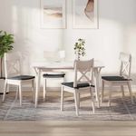 Casa si Gradina - Textile si covoare - Perne si pilote - Perne decorative - Perne de Sezut 4 pcs Gri inchis 40 x 40 x 3 cm - Infinity.ro