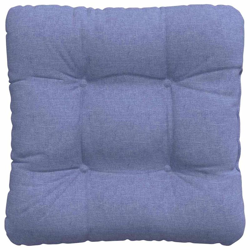 Casa si Gradina - Textile si covoare - Perne si pilote - Perne decorative - Perne de Sezut 4 pcs Albastru Jeans 40 x 40 x 12 cm tesatura - Infinity.ro