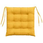 Casa si Gradina - Textile si covoare - Perne si pilote - Perne decorative - Perne de Sezut 4 pcs Galben Deschis 40 x 40 x 6 cm - Infinity.ro