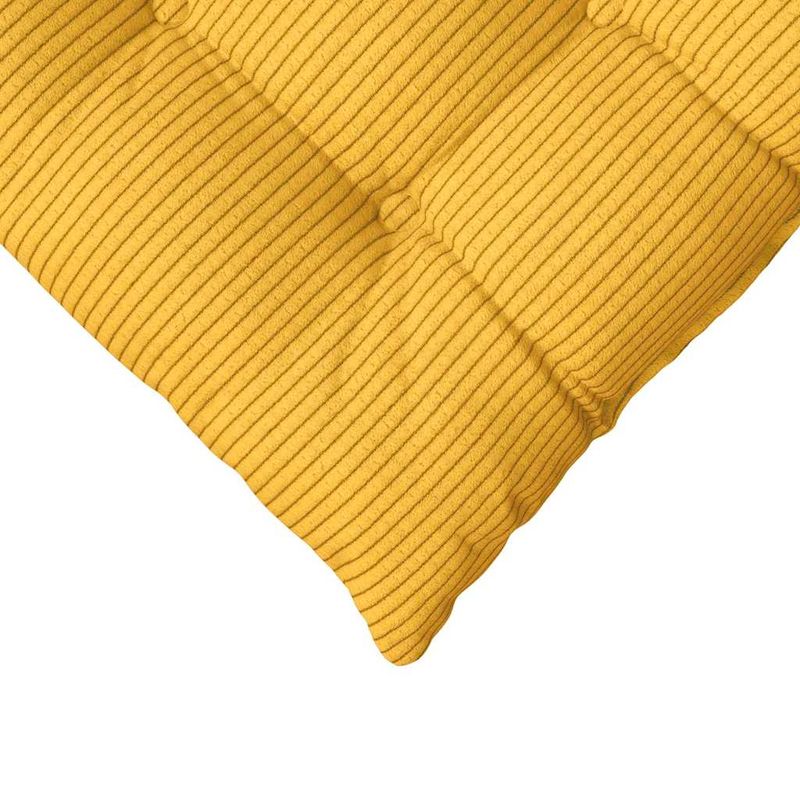 Casa si Gradina - Textile si covoare - Perne si pilote - Perne decorative - Perne de Sezut 4 pcs Galben Deschis 40 x 40 x 6 cm - Infinity.ro