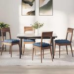 Casa si Gradina - Textile si covoare - Perne si pilote - Perne decorative - Perne de Sezut 4 pcs albastru 40 x 40 x 6 cm - Infinity.ro