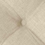 Casa si Gradina - Textile si covoare - Perne si pilote - Perne decorative - Perne de Sezut 2 pcs Crem 40 x 40 x 6 cm tesatura - Infinity.ro
