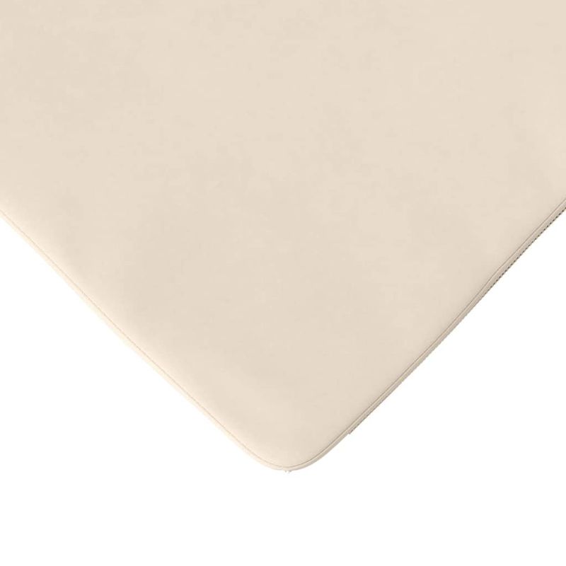 Casa si Gradina - Textile si covoare - Perne si pilote - Perne decorative - Perne de Sezut 4 pcs Bej 40 x 40 x 3 cm Tesatura din microfibra - Infinity.ro