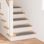 Casa si Gradina - Textile si covoare - Covoare - Covoare casa - Mochete autocolante pentru scara 15 pcs Gri 65 x 21 x 4 cm - Infinity.ro