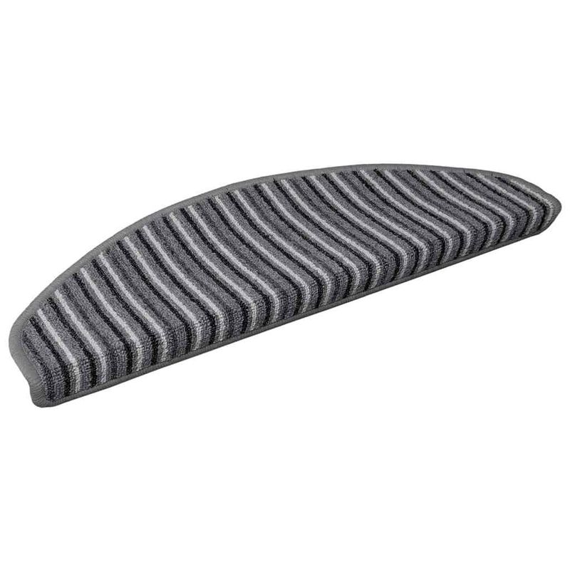 Casa si Gradina - Textile si covoare - Covoare - Covoare casa - Mochete autocolante pentru scara 15 pcs Gri 65 x 21 x 4 cm - Infinity.ro