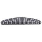 Casa si Gradina - Textile si covoare - Covoare - Covoare casa - Mochete autocolante pentru scara 15 pcs Gri 65 x 21 x 4 cm - Infinity.ro