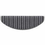 Casa si Gradina - Textile si covoare - Covoare - Covoare casa - Mochete autocolante pentru scara 15 pcs Gri 65 x 21 x 4 cm - Infinity.ro