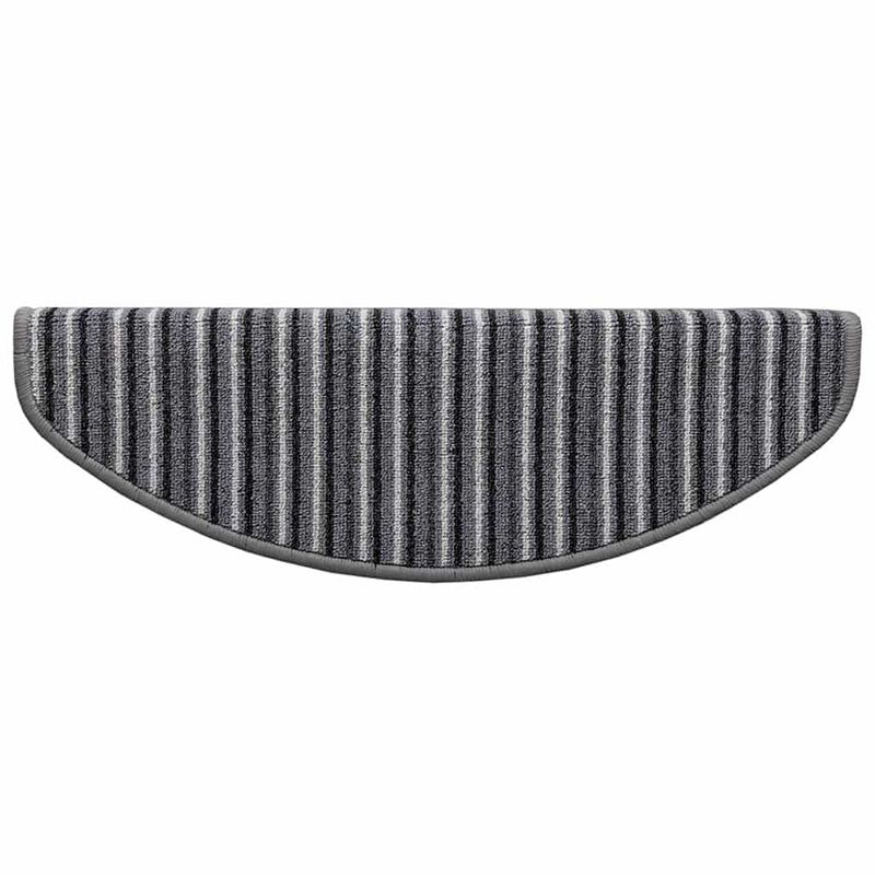 Casa si Gradina - Textile si covoare - Covoare - Covoare casa - Mochete autocolante pentru scara 15 pcs Gri 65 x 21 x 4 cm - Infinity.ro