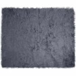 Casa si Gradina - Textile si covoare - Covoare - Covoare casa - Covor Faux din Lana de oaie Antracit 200 x 280 cm Poliester - Infinity.ro
