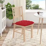Casa si Gradina - Textile si covoare - Perne si pilote - Perne decorative - Perne de Sezut 2 pcs Rosu 40 x 40 x 6 cm tesatura - Infinity.ro