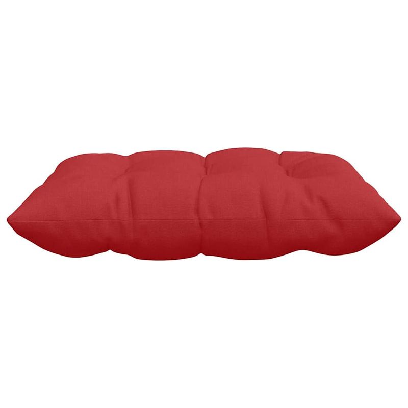Casa si Gradina - Textile si covoare - Perne si pilote - Perne decorative - Perne de Sezut 2 pcs Rosu 40 x 40 x 6 cm tesatura - Infinity.ro