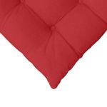 Casa si Gradina - Textile si covoare - Perne si pilote - Perne decorative - Perne de Sezut 2 pcs Rosu 40 x 40 x 6 cm tesatura - Infinity.ro