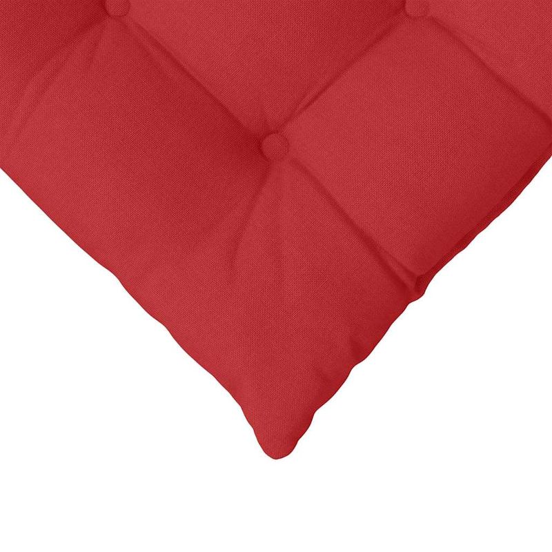 Casa si Gradina - Textile si covoare - Perne si pilote - Perne decorative - Perne de Sezut 2 pcs Rosu 40 x 40 x 6 cm tesatura - Infinity.ro