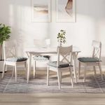 Casa si Gradina - Textile si covoare - Perne si pilote - Perne decorative - Perne de Sezut 4 pcs Gri deschis 40 x 40 x 6 cm Microfibra - Infinity.ro