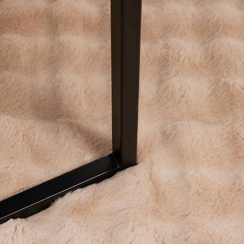 Casa si Gradina - Textile si covoare - Lenjerii de pat - Cearceafuri de pat - Patura din Blana sintetica de Iepure 4 pcs Bej 240 x 270 cm - Infinity.ro