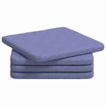 Casa si Gradina - Textile si covoare - Perne si pilote - Perne decorative - Perne de Sezut 4 pcs Albastru Jeans 40 x 40 x 3 cm tesatura - Infinity.ro