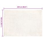 Casa si Gradina - Textile si covoare - Lenjerii de pat - Cearceafuri de pat - Patura din Blana sintetica de Iepure 4 pcs Alb 150 x 220 cm - Infinity.ro