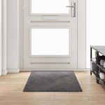 Casa si Gradina - Textile si covoare - Covoare - Covoare casa - Runner din covor Gri 80 x 200 cm 100% Polipropilena Tuft - Infinity.ro