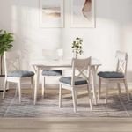 Casa si Gradina - Textile si covoare - Perne si pilote - Perne decorative - Perne de Sezut 4 pcs Gri deschis 40 x 40 x 12 cm tesatura - Infinity.ro