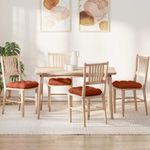 Casa si Gradina - Textile si covoare - Perne si pilote - Perne decorative - Perne de Sezut 4 pcs Rosu portocalie 40 x 40 cm - Infinity.ro