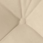 Casa si Gradina - Textile si covoare - Perne si pilote - Perne decorative - Perne de Sezut 4 pcs Crem 40 x 40 cm Tesatura din microfibra - Infinity.ro