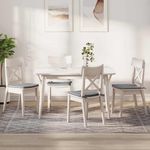 Casa si Gradina - Textile si covoare - Perne si pilote - Perne decorative - Perne de Sezut 4 pcs Gri nori 40 x 40 x 3 cm tesatura - Infinity.ro