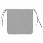 Casa si Gradina - Textile si covoare - Perne si pilote - Perne decorative - Perne de Sezut 4 pcs Gri nori 40 x 40 x 3 cm tesatura - Infinity.ro