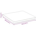 Casa si Gradina - Textile si covoare - Perne si pilote - Perne decorative - Perne de Sezut 4 pcs Gri nori 40 x 40 x 3 cm tesatura - Infinity.ro