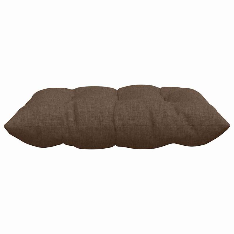 Casa si Gradina - Textile si covoare - Perne si pilote - Perne decorative - Perne de Sezut 2 pcs Maro 40 x 40 x 6 cm tesatura - Infinity.ro