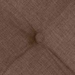 Casa si Gradina - Textile si covoare - Perne si pilote - Perne decorative - Perne de Sezut 2 pcs Maro 40 x 40 x 6 cm tesatura - Infinity.ro