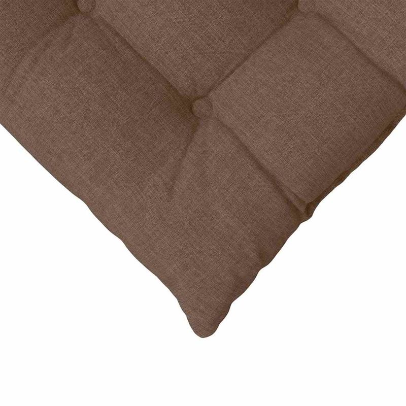 Casa si Gradina - Textile si covoare - Perne si pilote - Perne decorative - Perne de Sezut 2 pcs Maro 40 x 40 x 6 cm tesatura - Infinity.ro