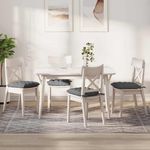 Casa si Gradina - Textile si covoare - Perne si pilote - Perne decorative - Perne de Sezut 4 pcs Gri inchis 40 x 40 x 6 cm Microfibra - Infinity.ro