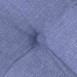 Casa si Gradina - Textile si covoare - Perne si pilote - Perne decorative - Perne de Sezut 2 pcs Albastru Jeans 40 x 40 x 6 cm tesatura - Infinity.ro