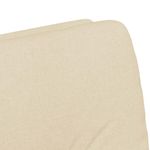 Casa si Gradina - Mobilier - Scaune si fotolii - Scaune - Scaune de dining cu roti 2 pcs Crem 57 x 67 x 95 cm tesatura - Infinity.ro