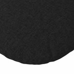 Casa si Gradina - Textile si covoare - Perne si pilote - Perne decorative - Perne de Sezut 2 pcs Negru Ø50 x 19 cm tesatura - Infinity.ro