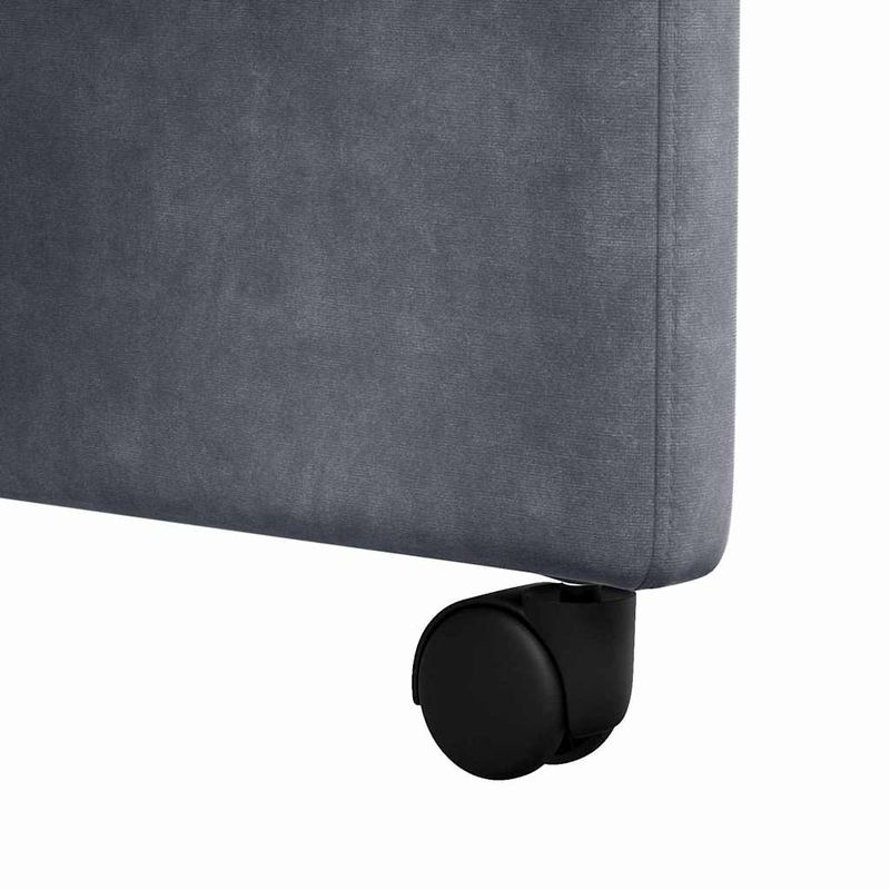 Casa si Gradina - Mobilier - Scaune si fotolii - Scaune - Scaune de dining 2 pcs Gri inchis 58 x 67 x 97 cm Catifea - Infinity.ro