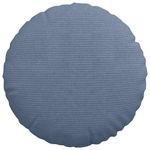 Casa si Gradina - Textile si covoare - Perne si pilote - Perne decorative - Perne de Sezut 2 pcs albastru Ø 40 cm Tesatura din corduroy - Infinity.ro
