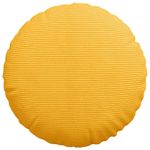 Casa si Gradina - Textile si covoare - Perne si pilote - Perne decorative - Perne de Sezut 2 pcs Galben Deschis Ø 40 cm - Infinity.ro