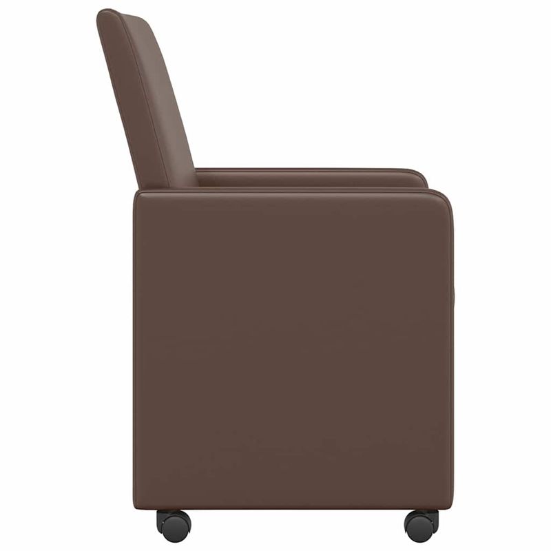 Casa si Gradina - Mobilier - Scaune si fotolii - Scaune - Scaune de dining 2 pcs Maro 57 x 66 x 94 cm Piele artificiala - Infinity.ro