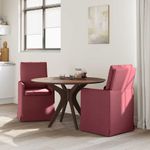 Casa si Gradina - Mobilier - Scaune si fotolii - Scaune - Scaune de dining 2 pcs bordo 57 x 67 x 98 cm tesatura - Infinity.ro