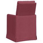 Casa si Gradina - Mobilier - Scaune si fotolii - Scaune - Scaune de dining 2 pcs bordo 57 x 67 x 98 cm tesatura - Infinity.ro