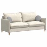 Casa si Gradina - Textile si covoare - Perne si pilote - Perne decorative - Perne de Sezut 2 pcs Gri nori Ø30 x 13 cm tesatura - Infinity.ro