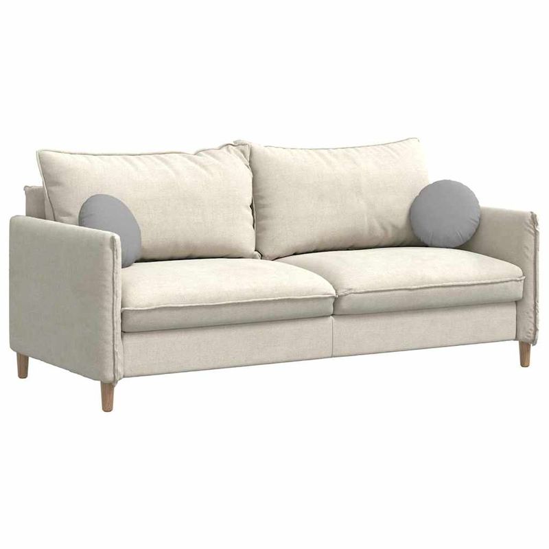 Casa si Gradina - Textile si covoare - Perne si pilote - Perne decorative - Perne de Sezut 2 pcs Gri nori Ø30 x 13 cm tesatura - Infinity.ro