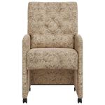 Casa si Gradina - Mobilier - Scaune si fotolii - Scaune - Scaune de dining cu roti 2 pcs Gri deschis 58 x 67 x 97 cm - Infinity.ro