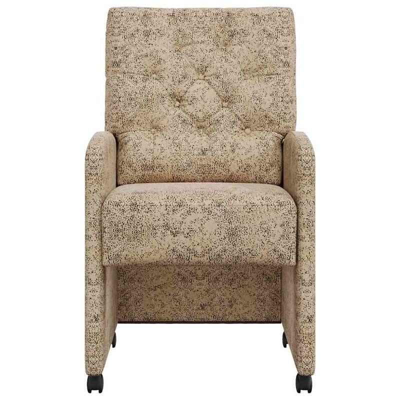 Casa si Gradina - Mobilier - Scaune si fotolii - Scaune - Scaune de dining cu roti 2 pcs Gri deschis 58 x 67 x 97 cm - Infinity.ro