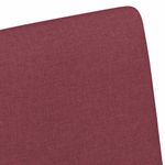 Casa si Gradina - Mobilier - Scaune si fotolii - Scaune - Scaune de dining cu roti 2 pcs bordo 57 x 66 x 94 cm tesatura - Infinity.ro