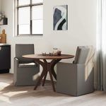 Casa si Gradina - Mobilier - Scaune si fotolii - Scaune - Scaune de dining 2 pcs Gri deschis 57 x 67 x 98 cm in - Infinity.ro
