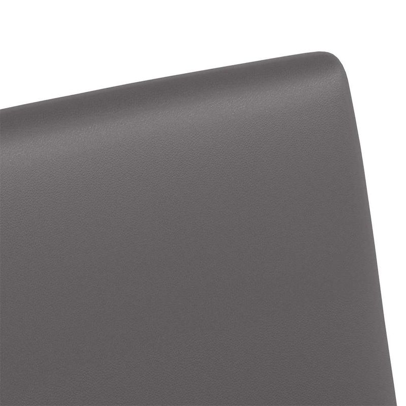 Casa si Gradina - Mobilier - Scaune si fotolii - Scaune - Scaune de dining 2 pcs Gri 57 x 66 x 94 cm Piele artificiala - Infinity.ro